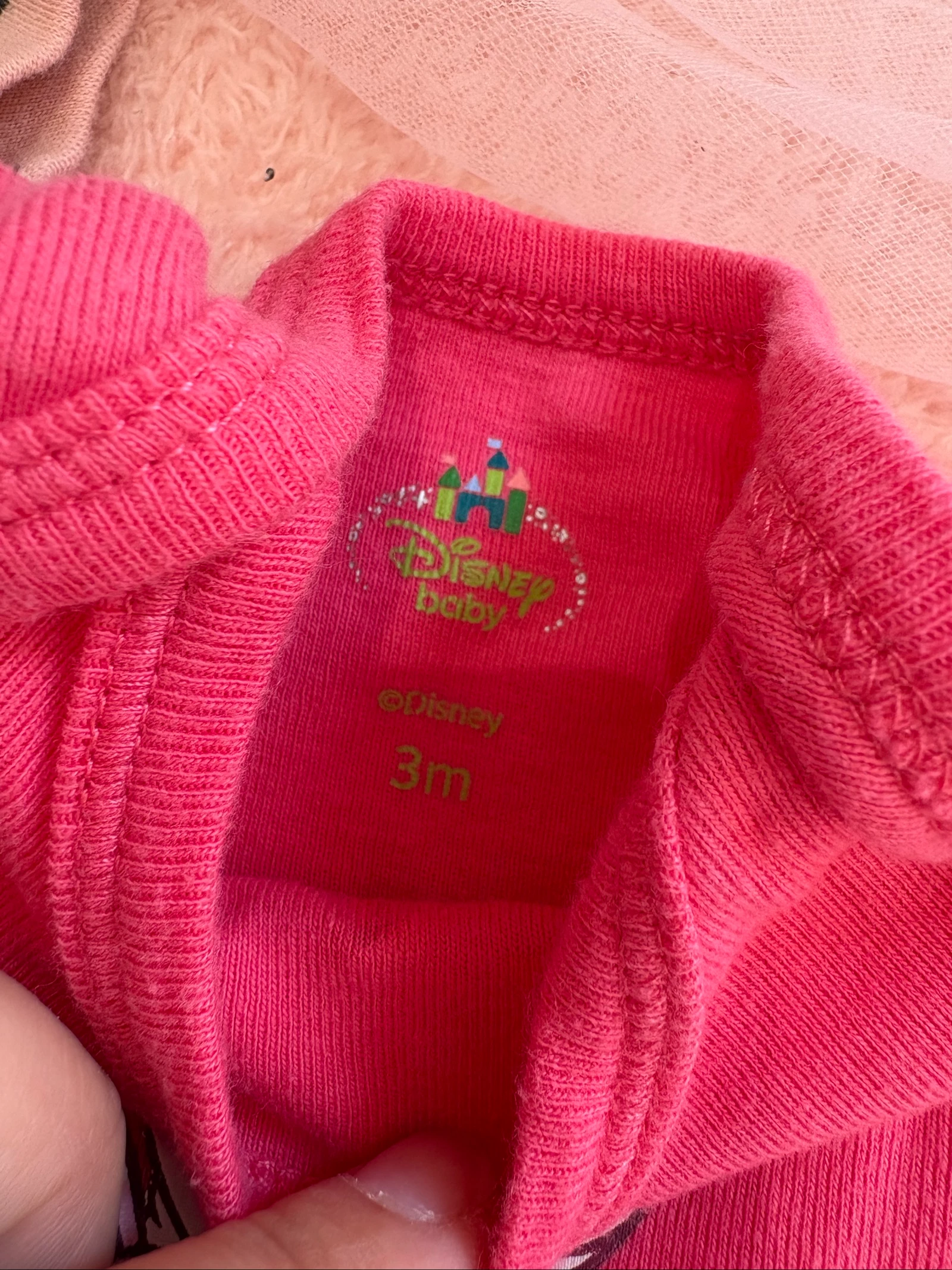 Lote de 4 bodies da Disney para bebê menina de 3 meses – Marie & Minnie – Excelente estado – photo 7